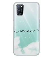 Oppo Bulutsu Tasarımlı Şeffaf Telefon Kılıfı