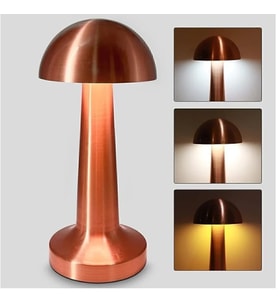 CT-8430 lizbon sarjli masa Lambası 3 Farklı Renk Moduna Dokunmatik Geçiş Cata Dimmerli Rose Gold (Rose - Gold)