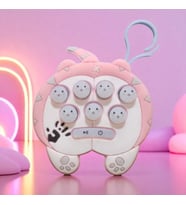 PEMBE MİNİ ELEKTRONİK POPİT SESLİ IŞIKLI POPİT AKIL OYUNLARI EĞİTİCİ OYUNCAK POPİT MİNİ 6X6 CM