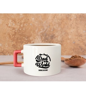 BK Gift Kişiye Özel İsimli Pembe Kulplu Çay & Kahve Fincanı-9, Arkadaşa Hediye, Sevgiliye Hediye