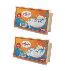 Gunesoglu Kasar Peyniri 600 gr 2 li