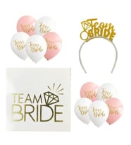 Team Bride Balonlu Gold Set