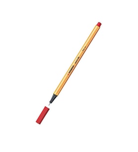 Stabilo Keçe Uçlu İnce Kalem 88 Point 0.4 MM Kırmızı 88/40 (10 Lu Kutu) (Karışık)
