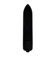 Süper Titreşimli Mini Bullet Vibrator Siyah