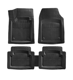 Promats Maximum 4D Havuzlu Oto Araba Paspası Universal Siyah