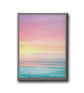 Gün Batımı Canvas Tablo MİND346