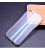 Apple iPhone 8 Uyumlu Kılıf Zore Rainbow Kapak (Renksiz)