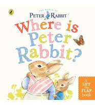 Where Is Peter Rabbit?: Lift The Flap Book (Krem)