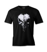 Punisher - Logo Punch Siyah Erkek Tshirt