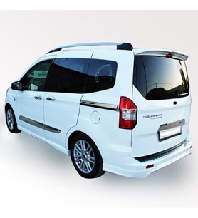 Ford Courier Uyumlu Spoiler Bagaj Gt Parlak Siyah (Renksiz)