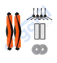 DREAME X20 MAX-X20 PRO UYUMLU 2 Ana Fırça 4 Yan Fırça 2 Filtre 2 Mop