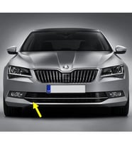 Skoda Superb 3 2015-19 Ön Tampon Sağ Sis Yanı Izgarası Krom 3V0853666