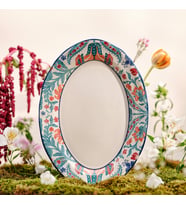 EMSAN HASBAHÇE KAYIK TABAK 35 CM (Çok Renkli)