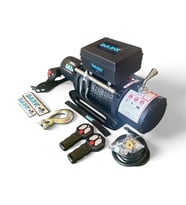 DARK VİNÇ 9500LB SENTETİK HALATLI KOLLU 12V VİNÇ TAMBUR
