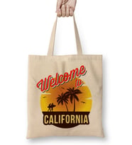 Welcome To California Bez Çanta Uzun Saplı