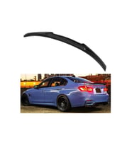 Bmw F30 2012.2019  Uyumlu Plastik Piona Black M4 Spoiler