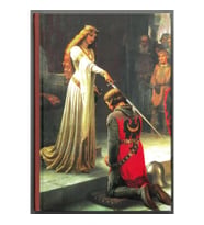 DEFFTER ART OF WORD/ THE ACCOLADE (EDMUND BLAIR LEIGHTON) 14X20 SERT KAPAK ÇİZGİLİ DEFTER 96 YP.