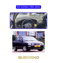 KİA SHUMA 1995-2003TORPİDO KORUMA HALISI MAVİ KENAR