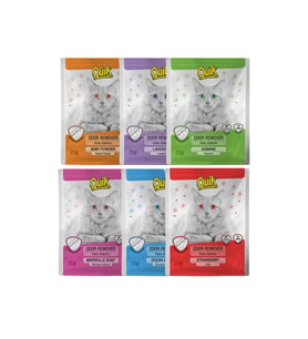 Lexroo Quik Kedi Kumu Koku Giderici - Lavantalı - Yaseminli - Marsilya Sabunlu - Okyanus - Çilek)