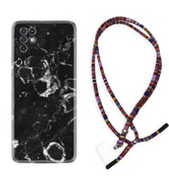INFINIX Note 11 Pro Note 10 Hot 9 Play Kılıf Boyun Asklı Rasta Silikon Black Hole Marble 1387