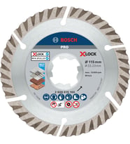 Bosch Professional Accessories X-Lock - Standard Seri Genel Yapı Malzemeleri İçin Elmas Kesme Diski (Standart)