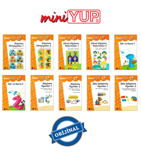 YENİ mini yup 7+seti Sadece 10 kitap KONTROL KUTUS