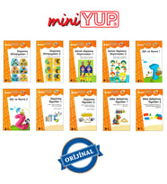 YENİ mini yup 7+seti Sadece 10 kitap KONTROL KUTUS