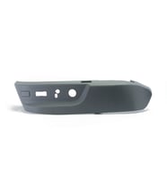 BMW E39 E38 1996-2000 Koltuk Düğme Kaplaması Ön Gri 52107058009 Wender