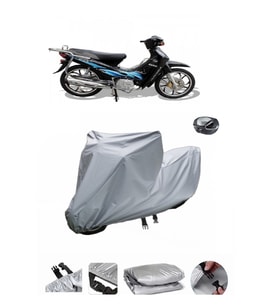 Arora AR 100-7  Su Geçirmez Motosiklet Brandası ARKA ÇANTA UYUMLU