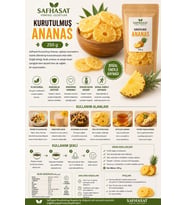 Safhasat Kurutulmuş Ananas 250 g