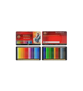 Koh-I Noor Mondeluz Aquarell Boya Kalemi 72 Renk Metal Kutu (Karışık)