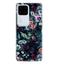 Vivo V30 Kılıf Desenli Silikon Great Flowers 1304