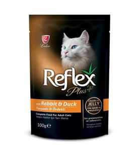 Reflex Plus Tavşan ve Ördekli Kedi Konservesi 100 Gr