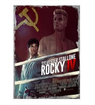 Rocky 4 Art Mdf Poster 25cmX 35cm