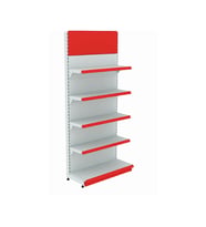 Delikli Mekoraf Market Rafı 225x90x40-50 CM 5 Katlı