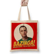 The Big Bang Theory Sheldon Cooper Bazinga Bez Çanta Uzun Saplı