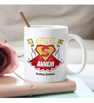 Kişiye Özel Benim Süper Annem Kupa Bardak