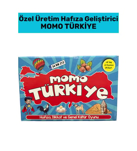 Premium Görsel Algı Koordinasyon Dikkat Hafıza Genel Kültür Geliştirici Eğlenceli MOMO TÜRKİYE Oyunu