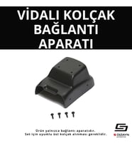 Drs Tuning Peugeot 301 ABS Vidalı Kol Dayama Kolçak Alt Adaptör 2012 Üzeri A+Kalite
