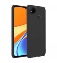 Xiaomi Redmi 9C İnce Mat Silikon Kılıf Siyah