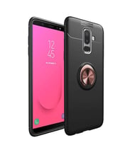 Samsung Galaxy A6 Plus 2018 Uyumlu Kılıf Zore Ravel Silikon Kapak (Kırmızı)