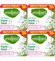 Molped Pure&Soft Hijyenik Ped Uzun 144 (4PK*36) Adet Mega Pk