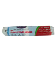 Torbası Jumbo Boy 80x110Cm 400Gr 50Mikron 90Lt Mi Rulo 10 Adet