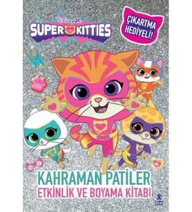 Disney Süperkitties Kahraman Patiler Etkinlik Ve Boyama Kitabı