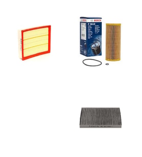Bosch Filtre Bakım Seti Skoda Superb 1.9 TDI Dizel 2001-2009 Hava + Yağ F. + Polen Filtre Bosch