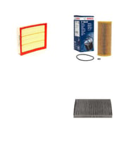 Bosch Filtre Bakım Seti Skoda Superb 1.9 TDI Dizel 2001-2009 Hava + Yağ F. + Polen Filtre Bosch