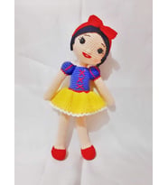 Pamuk Prenses Bebek Amigurumi Organik Oyuncak