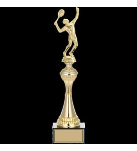 ODAK KUPA - Figürlü Kupalar - Tenis Erkek Figürlü Kupalar FG-029 A - 38 cm