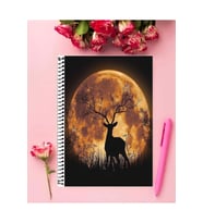 Manzara Defter 1 Adet Özel Tasarım A4 Boyutu 21*29 Cm Telli Çizgili defter