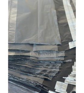 200 ADET - Cepli Kargo Poşeti 25x30x5 cm / 35x45x5 cm / 45x55x5 cm – Şeffaf Cep Bölmeli, Su Geçirmez, Yırtılmaz, E-ticaret Gönderi Zarfı, Posta Malzemeleri Paketleme Ambalajı (35X45X5)